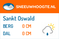 Sneeuwhoogte Sankt Oswald